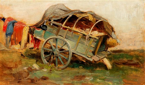 Olga Wisinger-Florian - Hay Cart