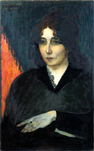 Olof Sager-Nelson Portrait of Mme Huot Thielska 345