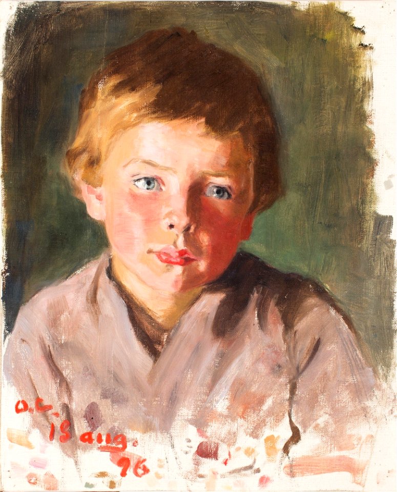 Olga Gummerus-Ehrström - Portrait of a Boy