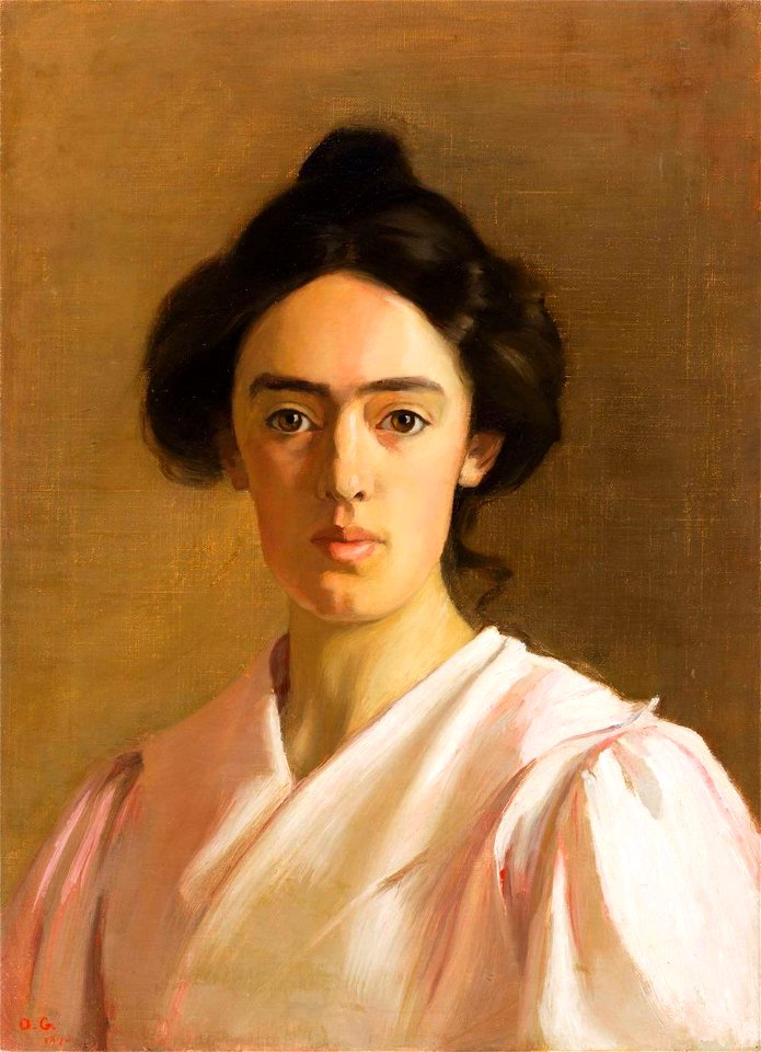 Olga Gummerus-Ehrström - Self-Portrait (1892)