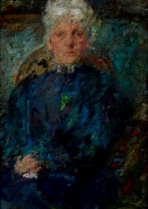 Olga Boznańska - Portrait of Łucja Detloff - MNK II-b-21 - National Museum Kraków