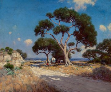 Julian Onderdonk - On the Old Blanco Road, Southwest Texas (1911)