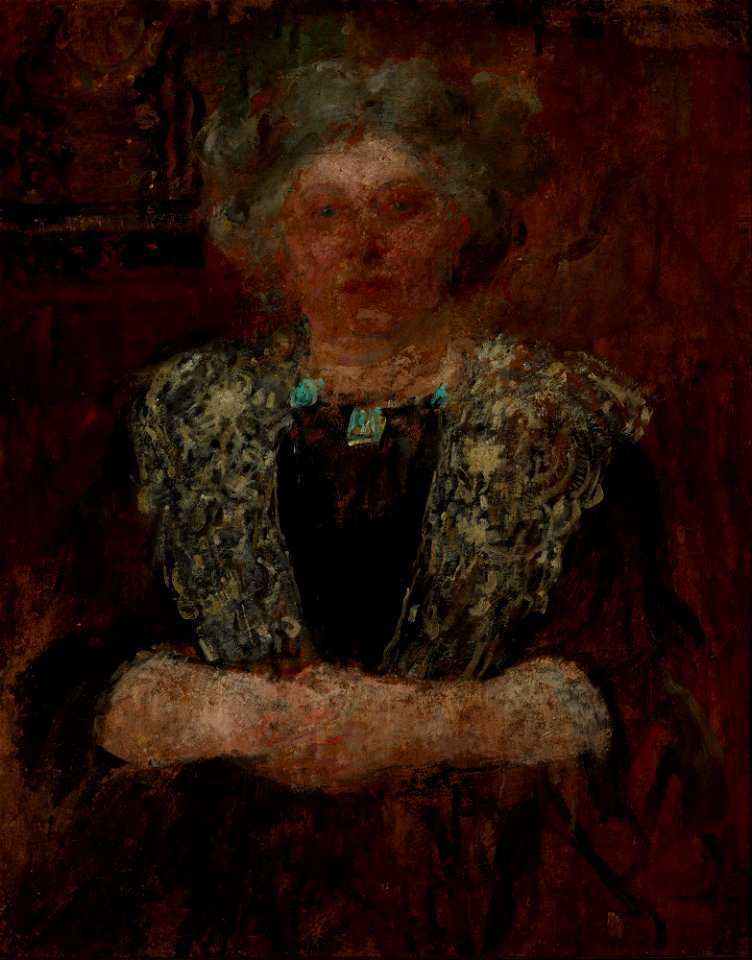 Olga Boznańska - Portrait of a Woman - MNK II-b-1349 - National Museum Kraków