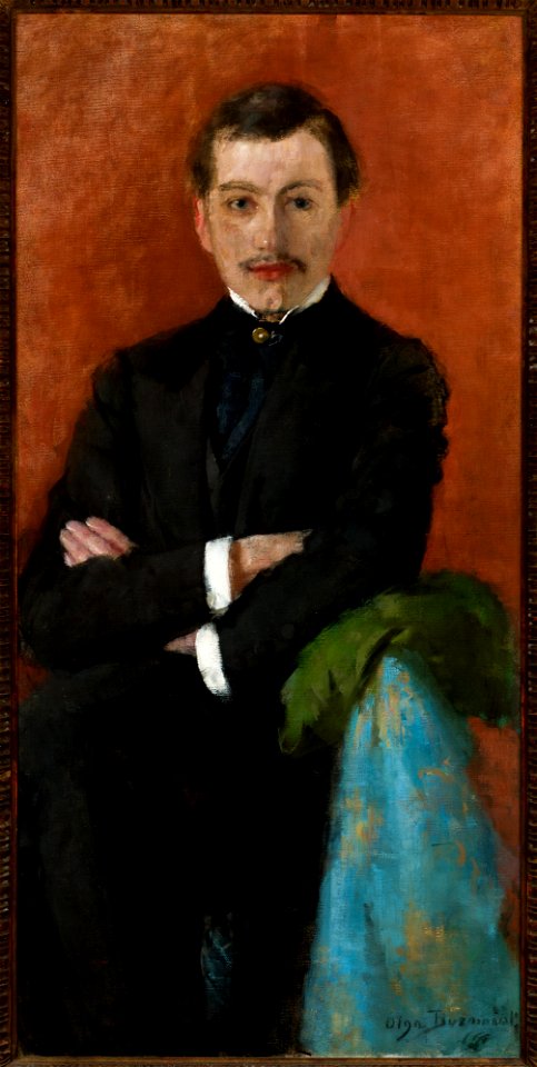 Olga Boznańska - Portrait of Józef Czajkowski - MNK II-b-1326 - National Museum Kraków