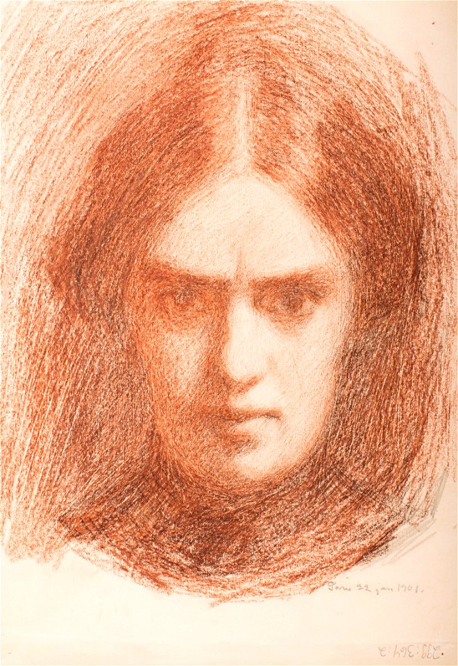 Olga Gummerus-Ehrström - Self-Portrait (1901)