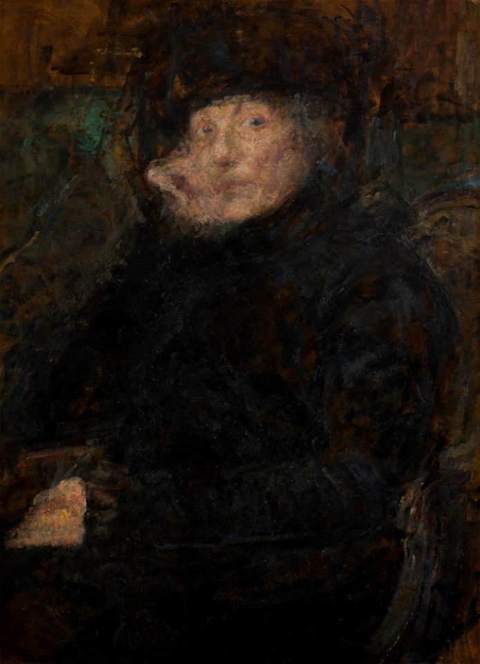 Olga Boznańska - Portrait of Anna Ginzberg - MNK II-b-2194 - National Museum Kraków