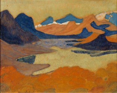On the Way to Stora Sjöfallet (Helmer Osslund) - Nationalmuseum - 23835