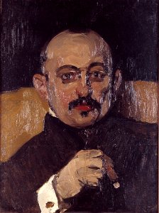 Onbekend - Portret Dr. M. Mendes da Costa - W205 - Cultural Heritage Agency of the Netherlands Art Collection