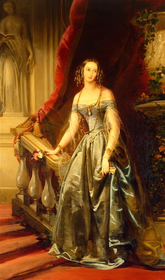 Olga Nikolaevna of Russia by C.Robertson (1841, Hermitage)