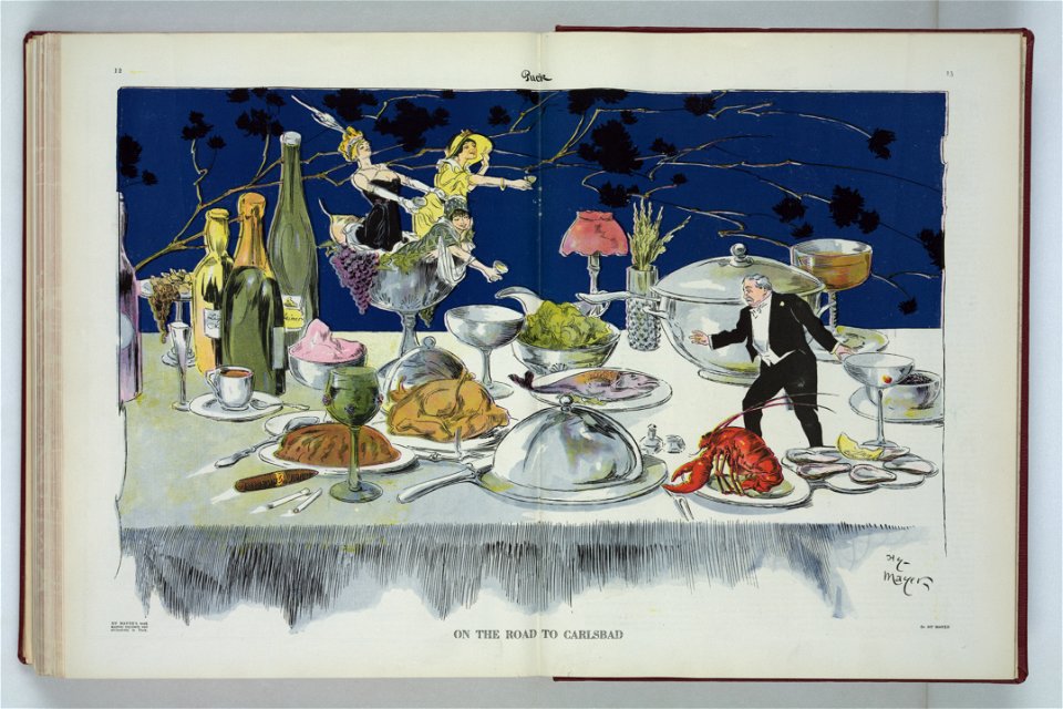 On the road to Carlsbad - Hy Mayer ; by Hy Mayer. LCCN2011649825