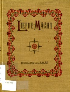Omslag van het boek 'Liefde-macht'