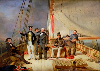 On board the Yacht Alarm