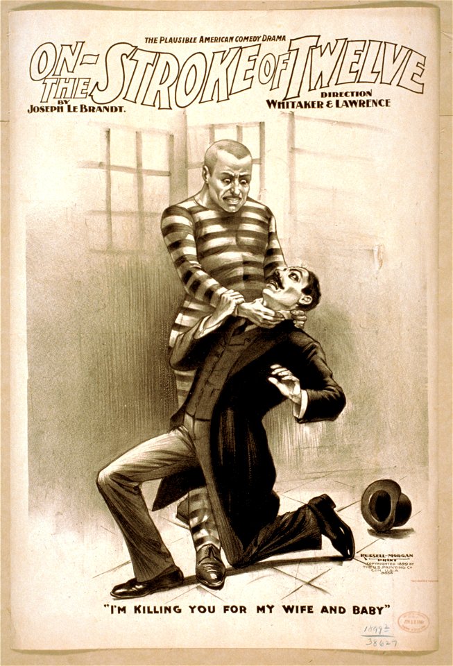 On the stroke of twelve the plausible American comedy drama - by Joseph Le Brandt. LCCN2014636507
