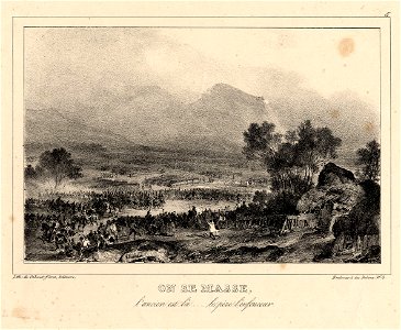 On se masse, l'ancien est là... le père l'énfonceur (BM 1863,1017.133)