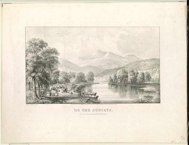 On the Juniata - lith. of Currier & Ives. LCCN95514548