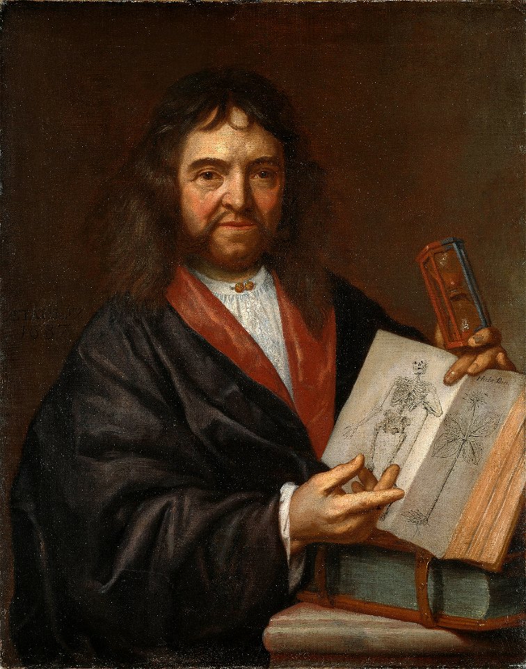 Olof Rudbeck d.ä. (1630-1702) (Caspar Kenckel) - Nationalmuseum - 39770