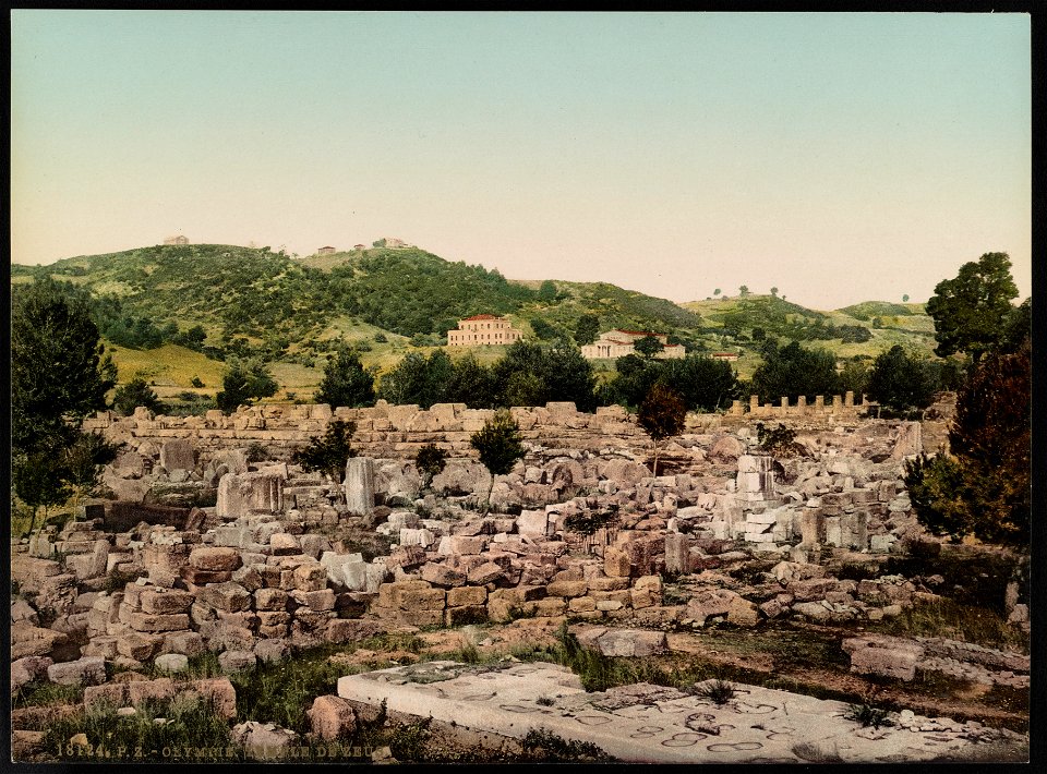 Olympie. Temple de Zeus LCCN2017658128