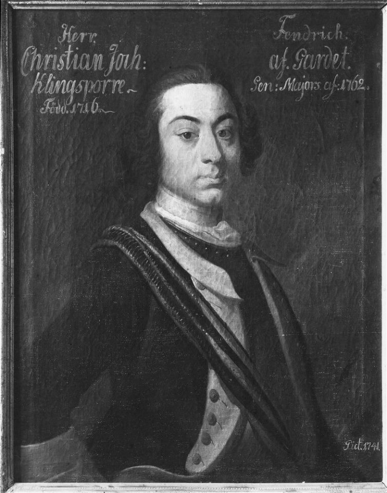 Olof Arenius - Kristian Joakim Klingspor, 1714-78 - NMGrh 372 - Nationalmuseum