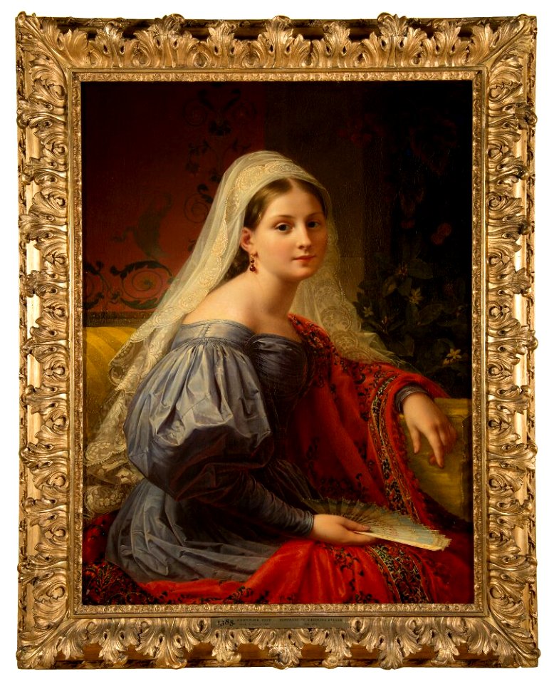 Olof Johan Södermark - Karolina Bygler. Model to the Sculptor Johan Niclas Byström - NM 1385 - Nationalmuseum