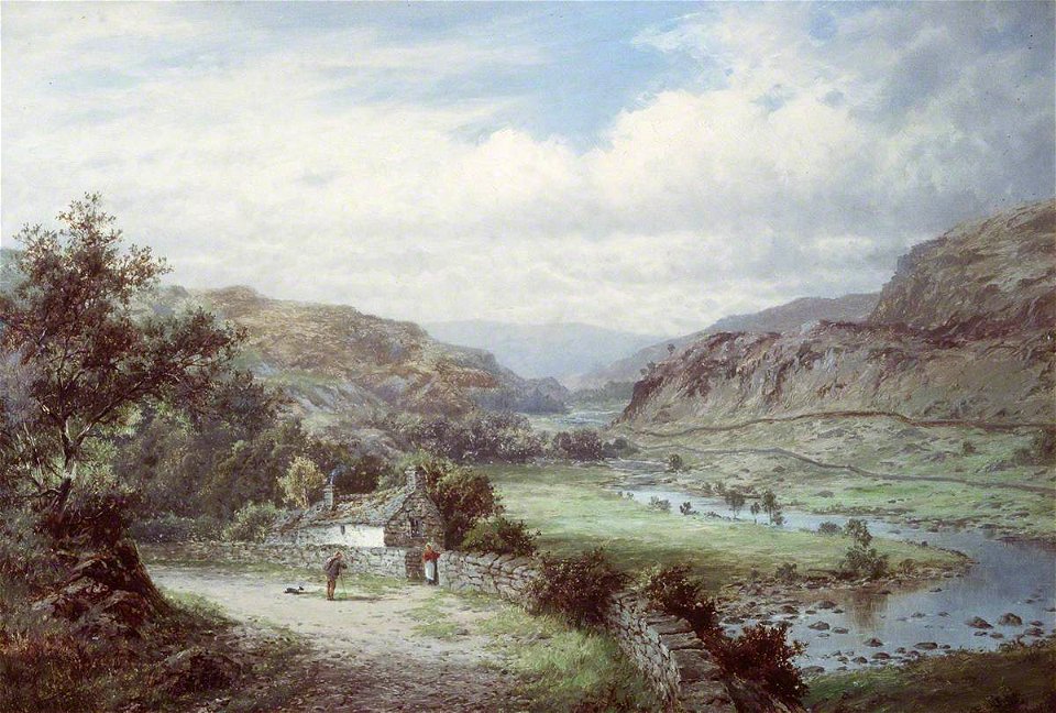 On the Llugwy near Capel Curig (gcf01966)