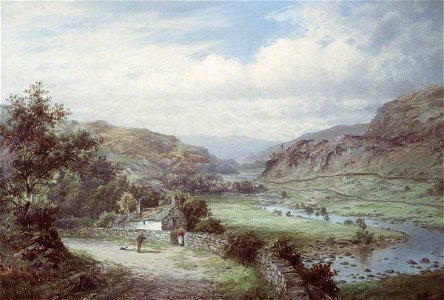 On the Llugwy near Capel Curig (gcf01966)