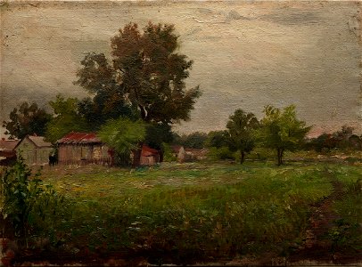 Robert Jenkins Onderdonk - Farm Near Kerrville (1901)