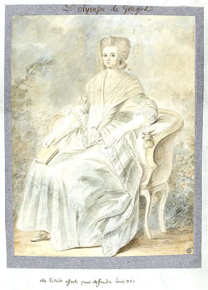 Olympe de Gouges - portrait