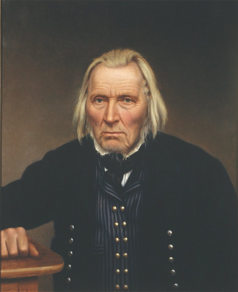 Omund Bjørnsen Birkeland malt av Christopher Pritzier Meidell - Eidsvoll 1814 EM.01372-crop
