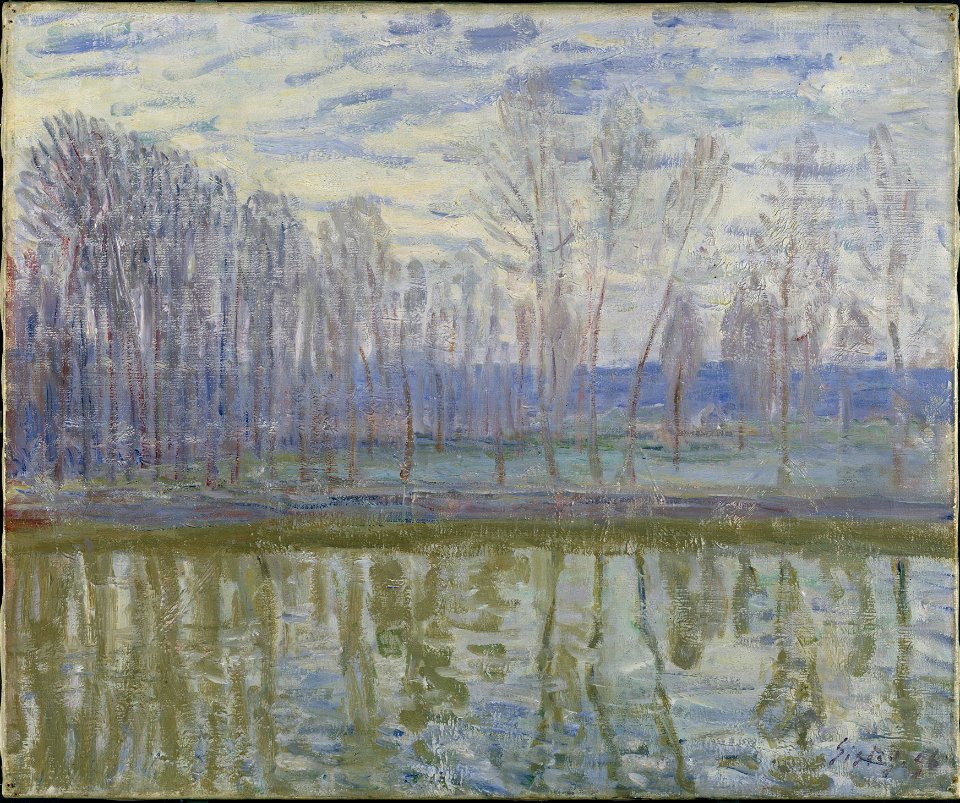 On the Shores of Loing (Alfred Sisley) - Nationalmuseum - 18774