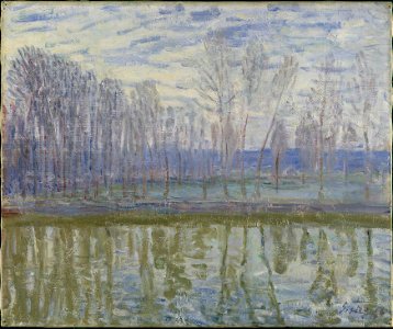 On the Shores of Loing (Alfred Sisley) - Nationalmuseum - 18774
