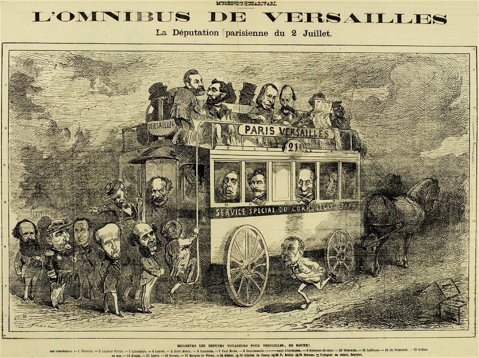 Omnibus de Versailles (Hadol, 1871)