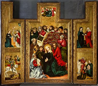 Oltář svatojiřský (kolem 1470), Národní galerie v Praze