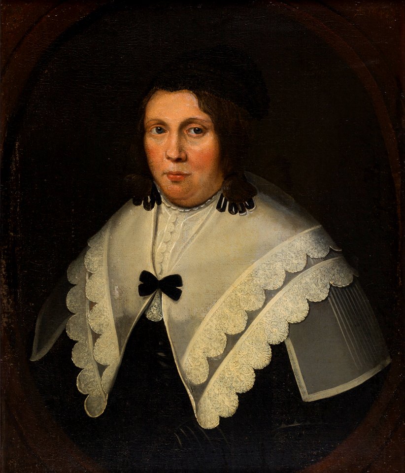 Onbekend - Geertruy van den Berghe (overl.1652). Echtgenote van Marcus Verschoor - C2 - Cultural Heritage Agency of the Netherlands Art Collection