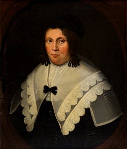 Onbekend - Geertruy van den Berghe (overl.1652). Echtgenote van Marcus Verschoor - C2 - Cultural Heritage Agency of the Netherlands Art Collection