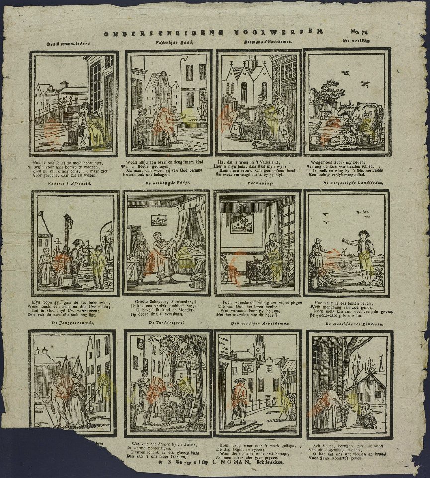 Onderscheidene voorwerpen-Catchpenny print-Borms 0854