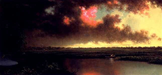 On the San Sebastian River Florida Martin Johnson Heade