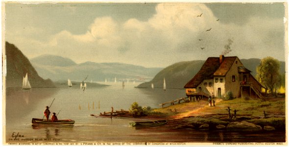 On the Hudson near West Point (Boston Public Library)