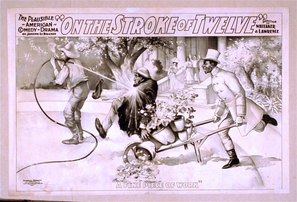 On the stroke of twelve the plausible American comedy drama - by Joseph Le Brandt. LCCN2014636508