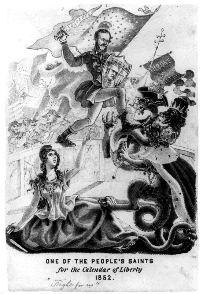 One of the people's saints for the calendar of liberty 1852 LCCN2008661536