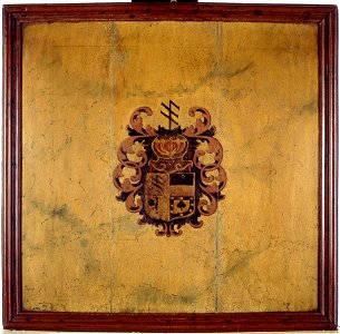Onbekend - Wapenbord van een lid van de families Jalink, Pothoff, Fabius en Beeckman - C1548 - Cultural Heritage Agency of the Netherlands Art Collection