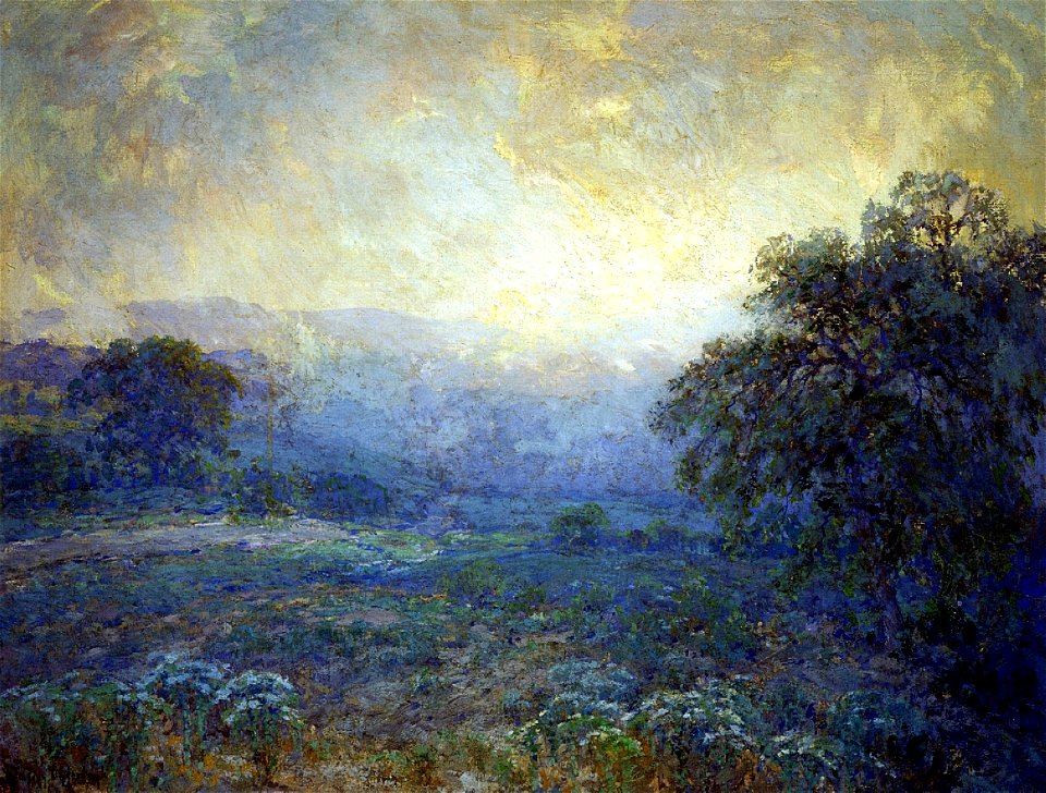 Julian Onderdonk (1882-1922) - Dawn In The Hills (1922)