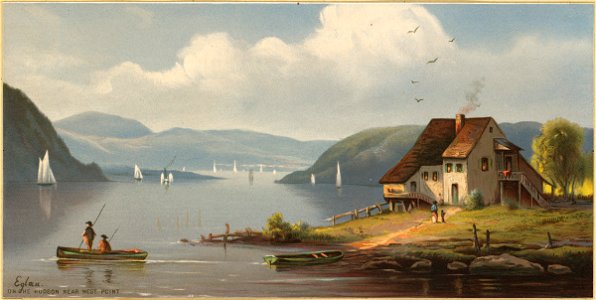 On the Hudson near West Point 2 (Boston Public Library)