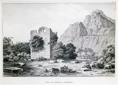 One of the towers of Tithoraia - Dodwell Edward - 1834