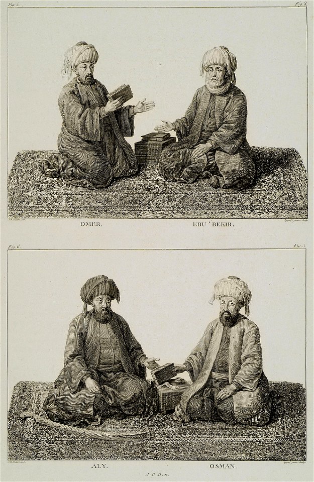 Omer Ebu' Bekir Aly Osman - D'ohsson Mouradgea - 1787
