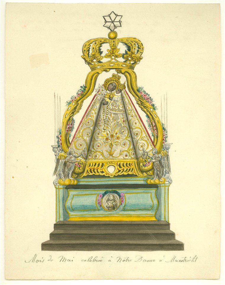 OLV Sterre der Zee in Maastricht, ca 1845