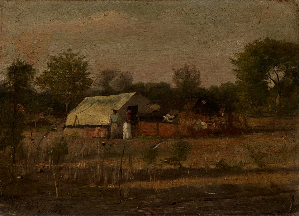 Robert Jenkins Onderdonk - Mexican Jacal (1887)