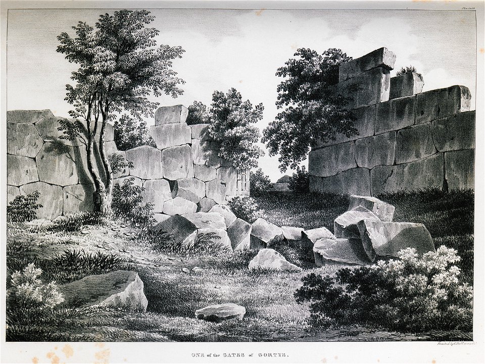 One of the gate of Gortys - Dodwell Edward - 1834