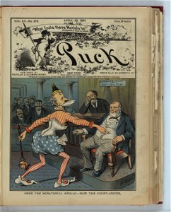 Once the senatorial Apollo - now the court-jester - F. Opper. LCCN2012645194