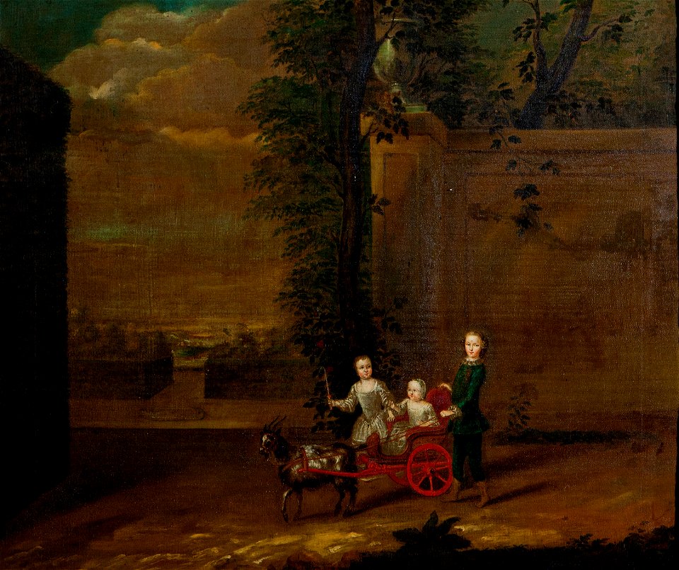 Onbekend - Godard Adriaan van Reede (1716-1736), derde Graaf van Athlone, Frederik Willem van Reede (1717-1747) - C1027 - Cultural Heritage Agency of the Netherlands Art Collection