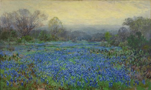 Julian Onderdonk - Field of Bluebonnets